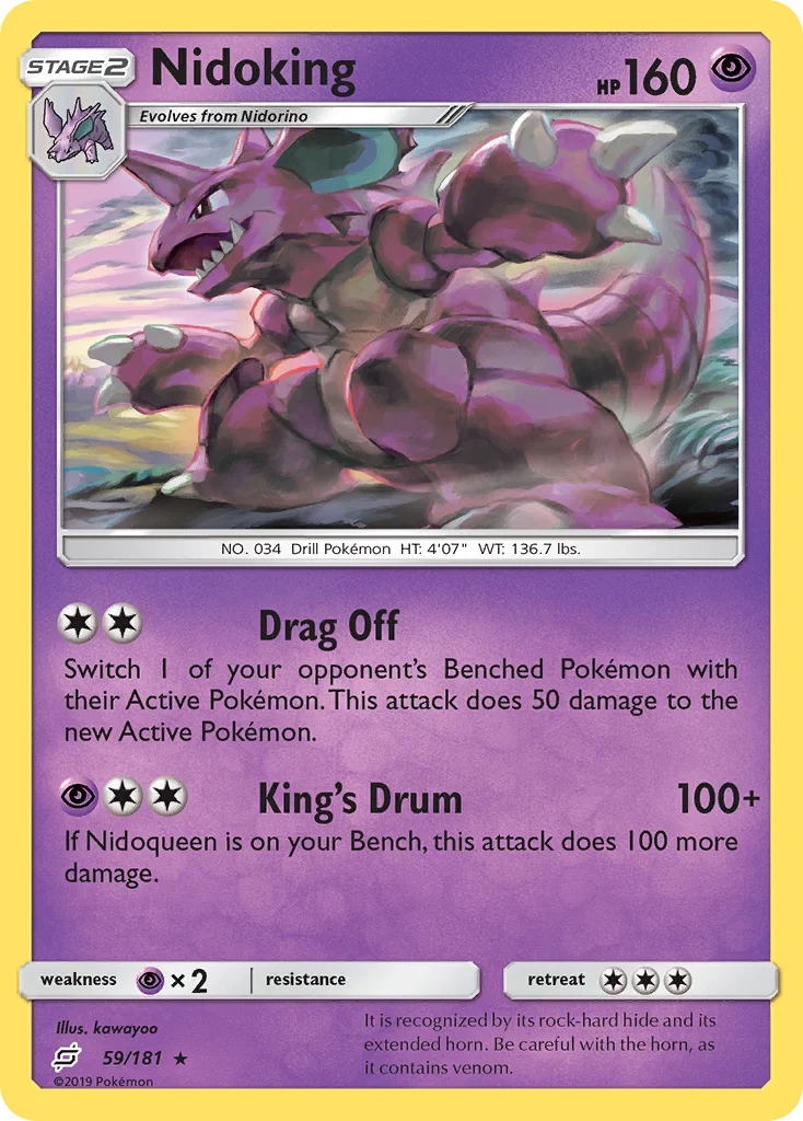 Nidoking · Team Up