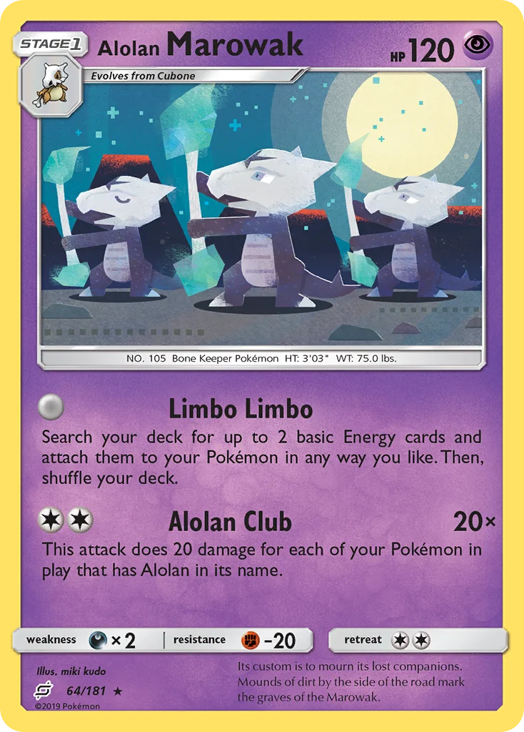 Marowak de Alola · União de Aliados