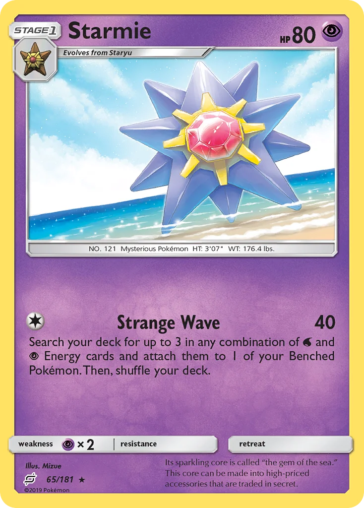 Starmie · Team Up