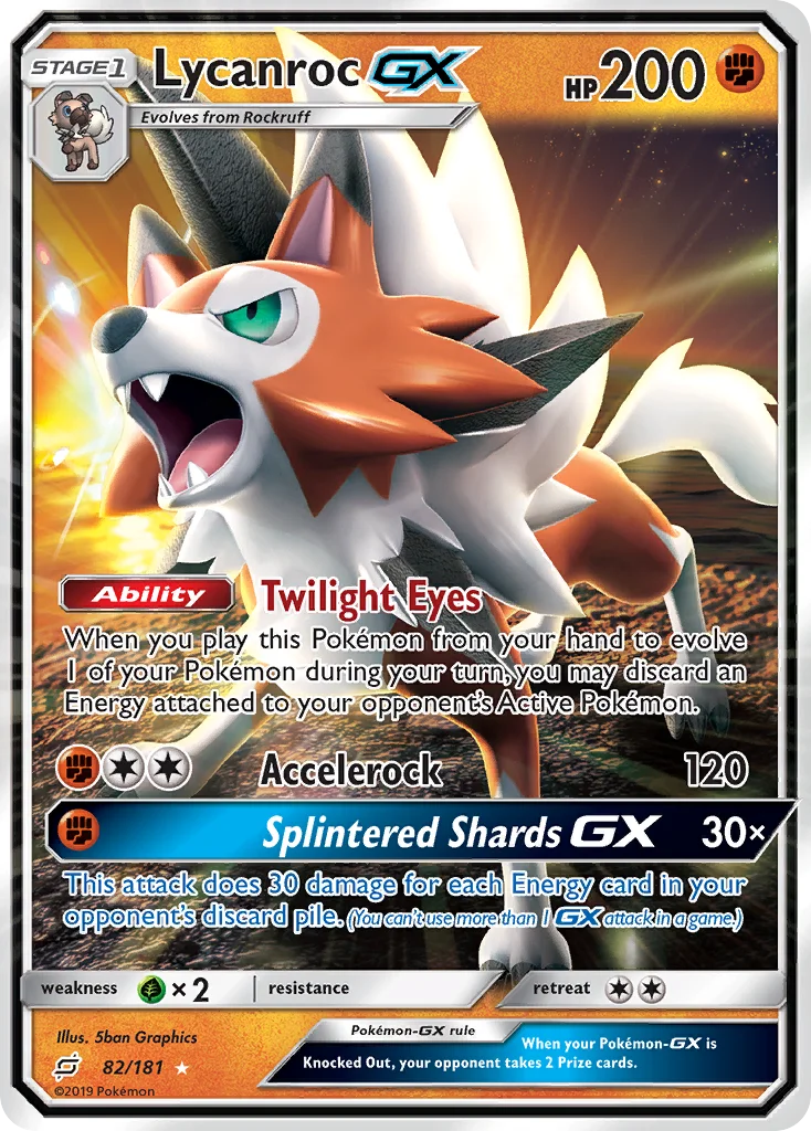 Lycanroc-GX · Team Up