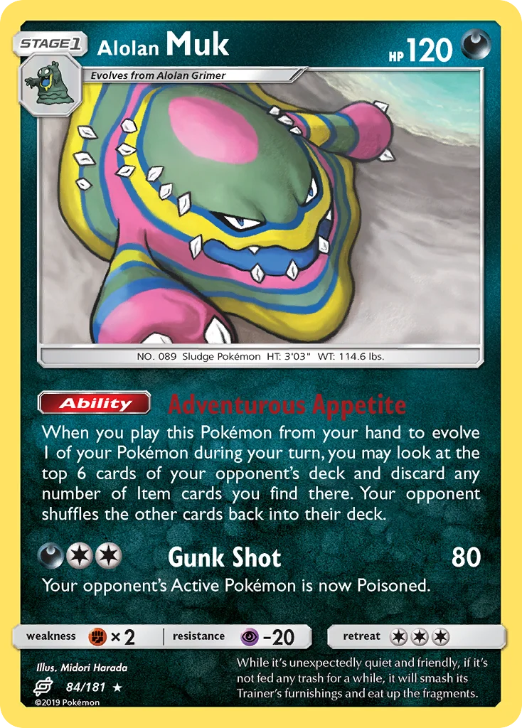 Alolan Muk · Team Up
