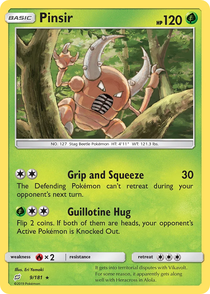 Pinsir · Team Up