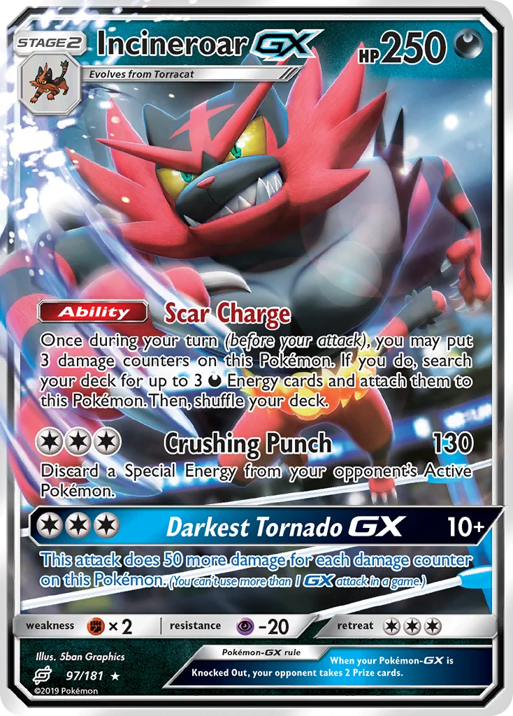 Incineroar-GX · Team Up