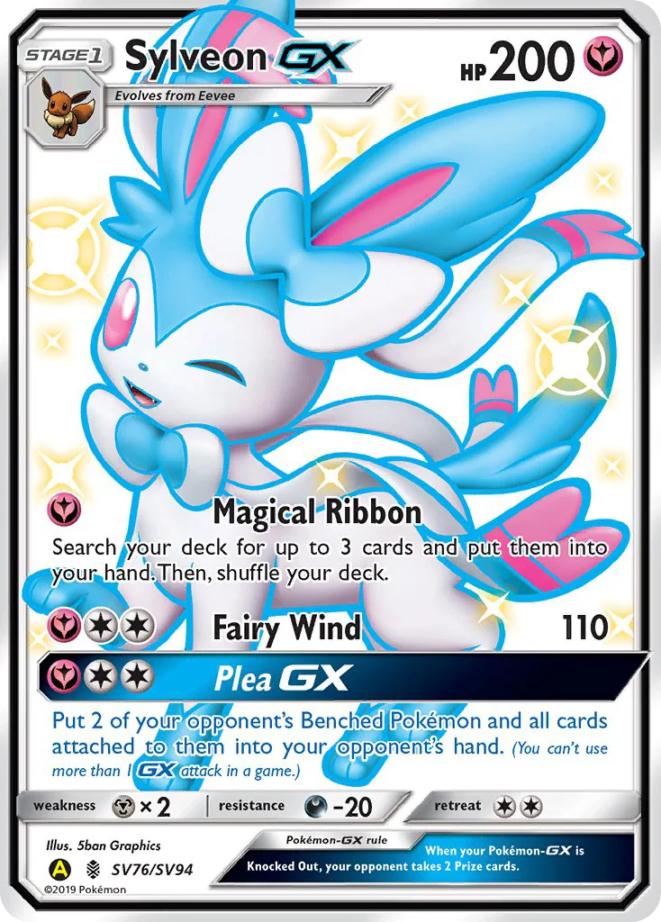Sylveon-GX · Hidden Fates Shiny Vault