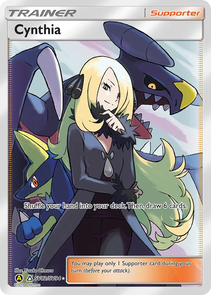 Cynthia · Hidden Fates Shiny Vault