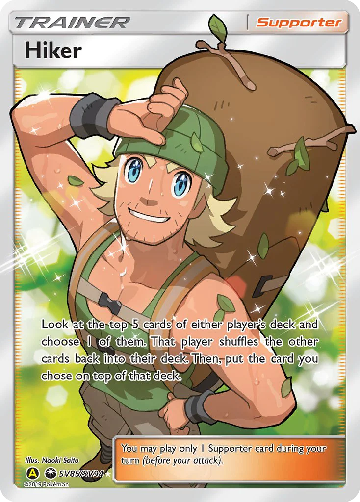 Hiker · Hidden Fates Shiny Vault