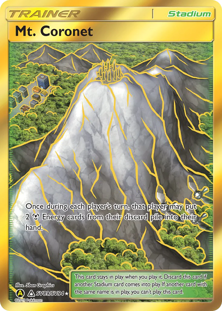 Mt. Coronet · Hidden Fates Shiny Vault