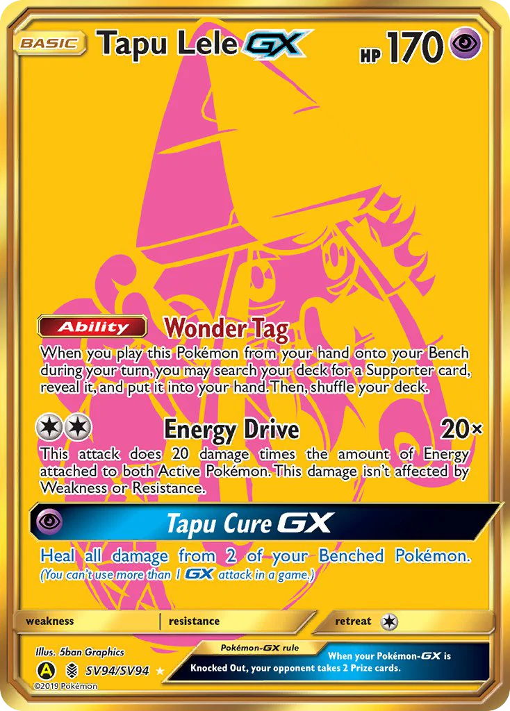 Tapu Lele-GX · Hidden Fates Shiny Vault
