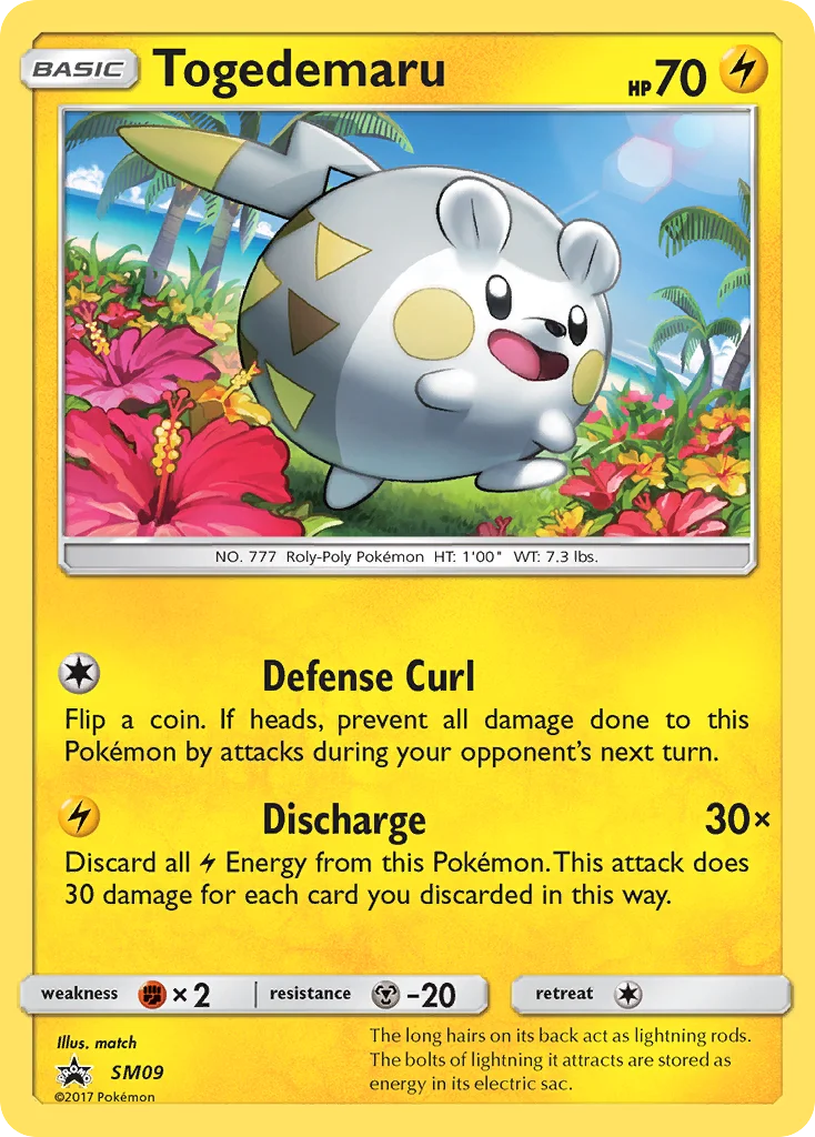 Togedemaru · SM Black Star Promos