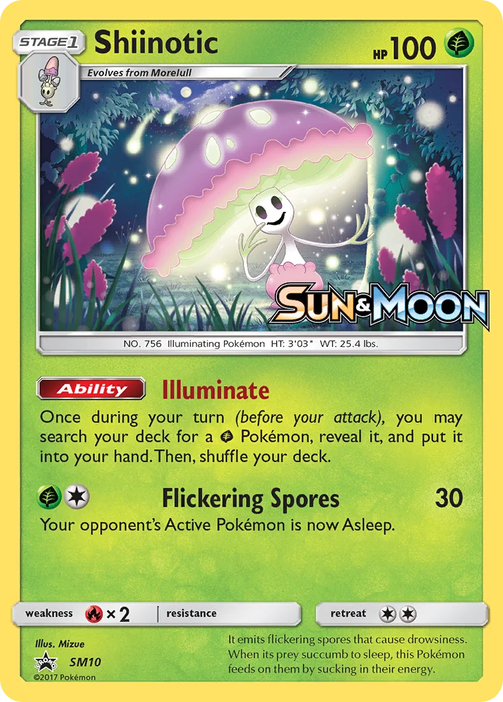 Shiinotic · SM Black Star Promos