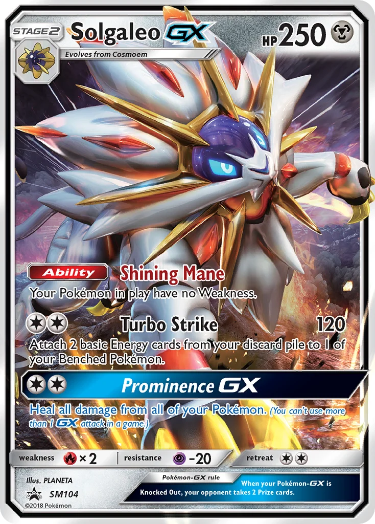 Solgaleo-GX · SM Black Star Promos