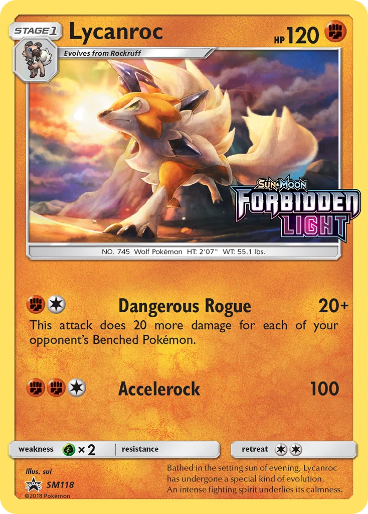 Lycanroc · SM Black Star Promos