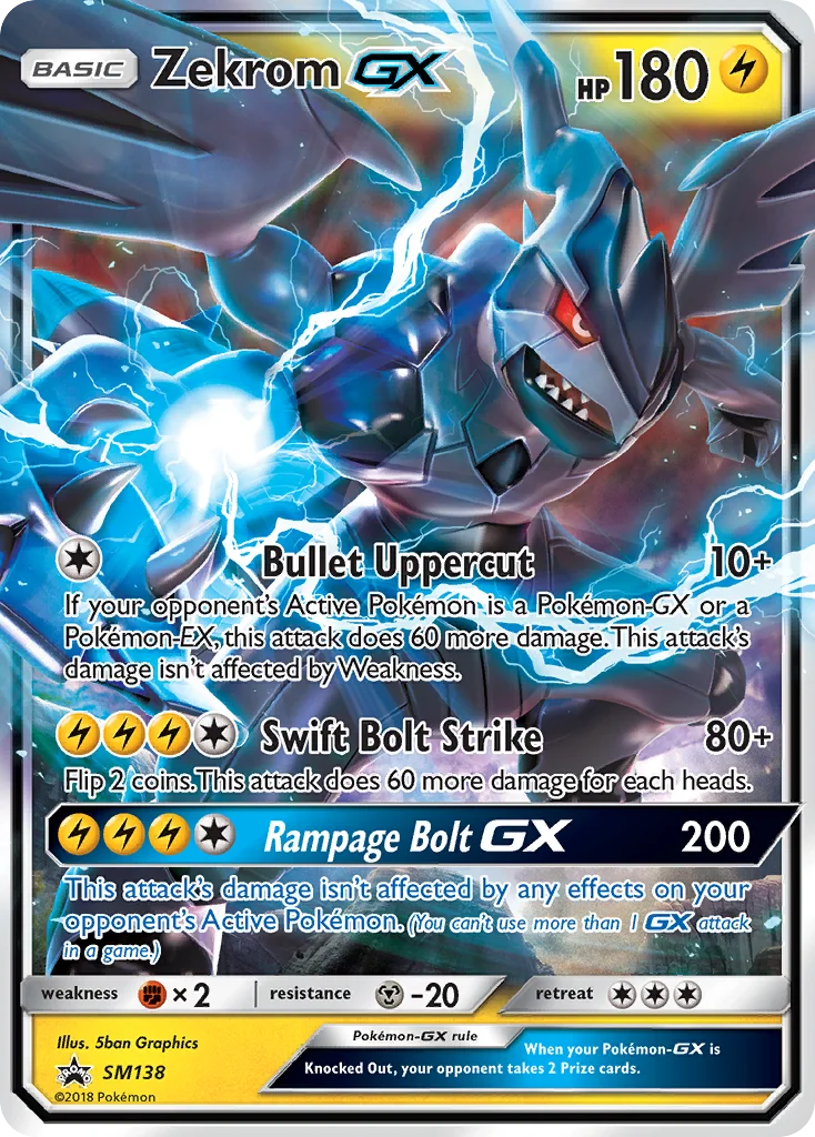 Zekrom-GX · SM Black Star Promos