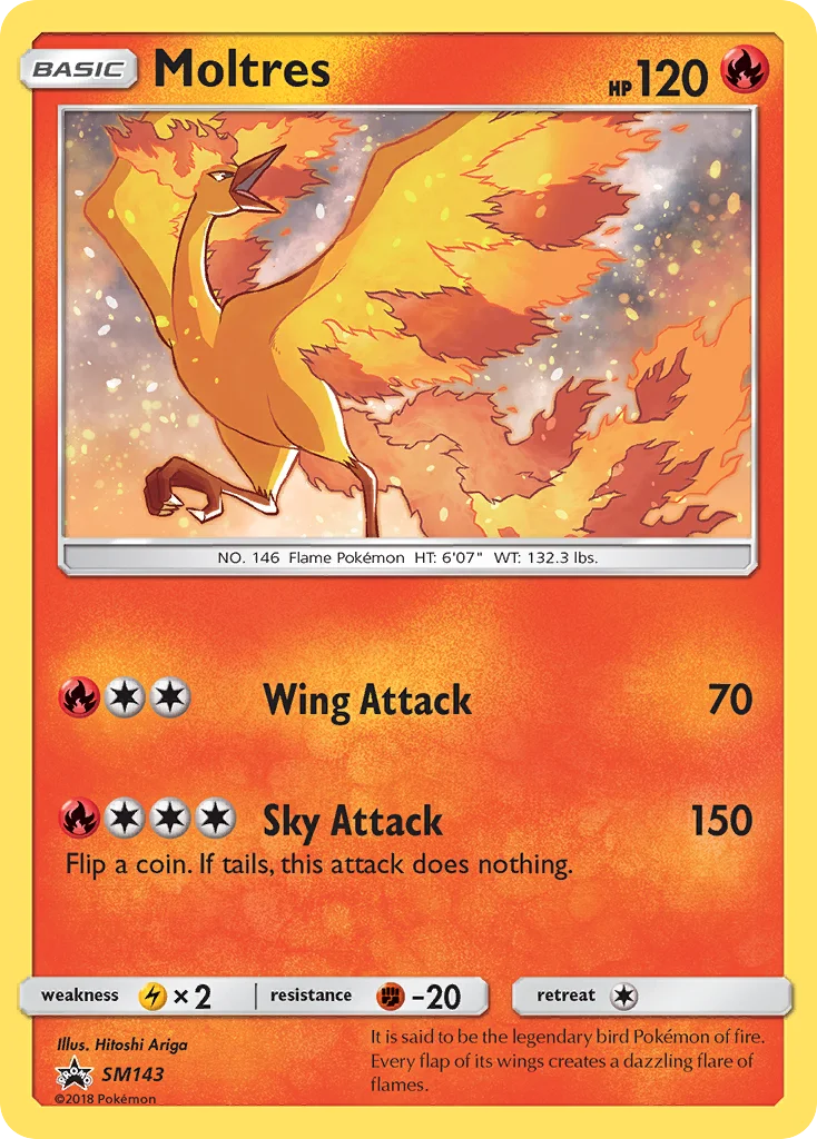 Moltres · SM Black Star Promos