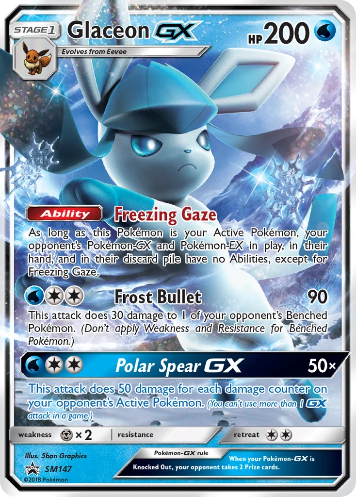 Glaceon-GX · SM Black Star Promos
