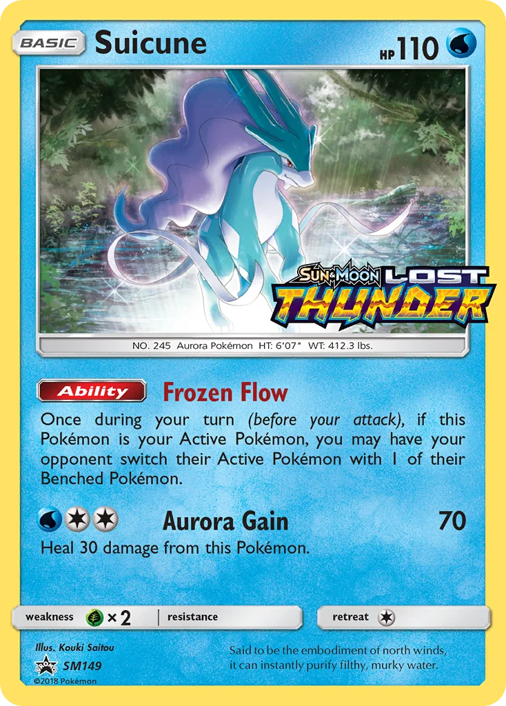 Suicune · SM Black Star Promos