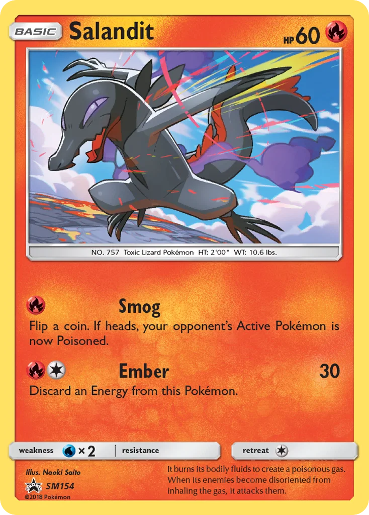 Salandit · SM Black Star Promos