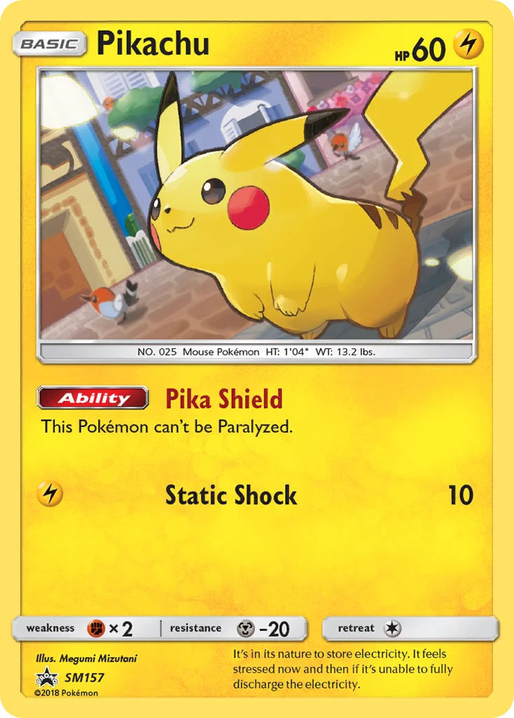 Pikachu · SM Black Star Promos