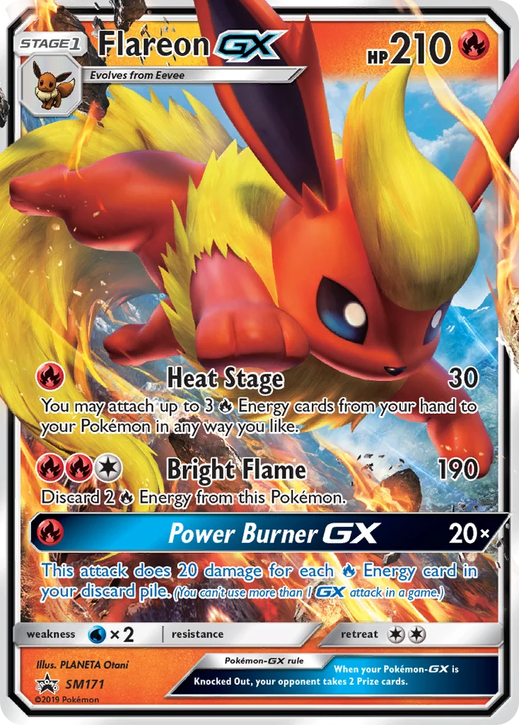 Flareon-GX · SM Black Star Promos