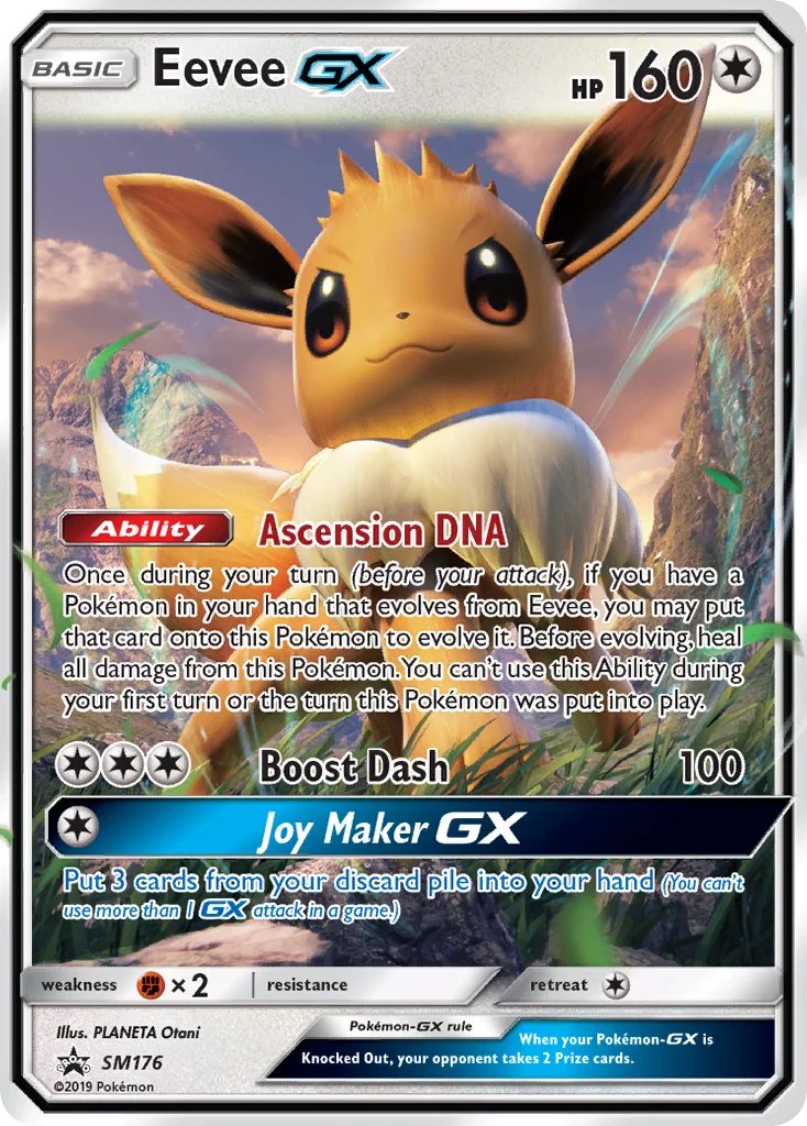 Eevee-GX · SM Black Star Promos