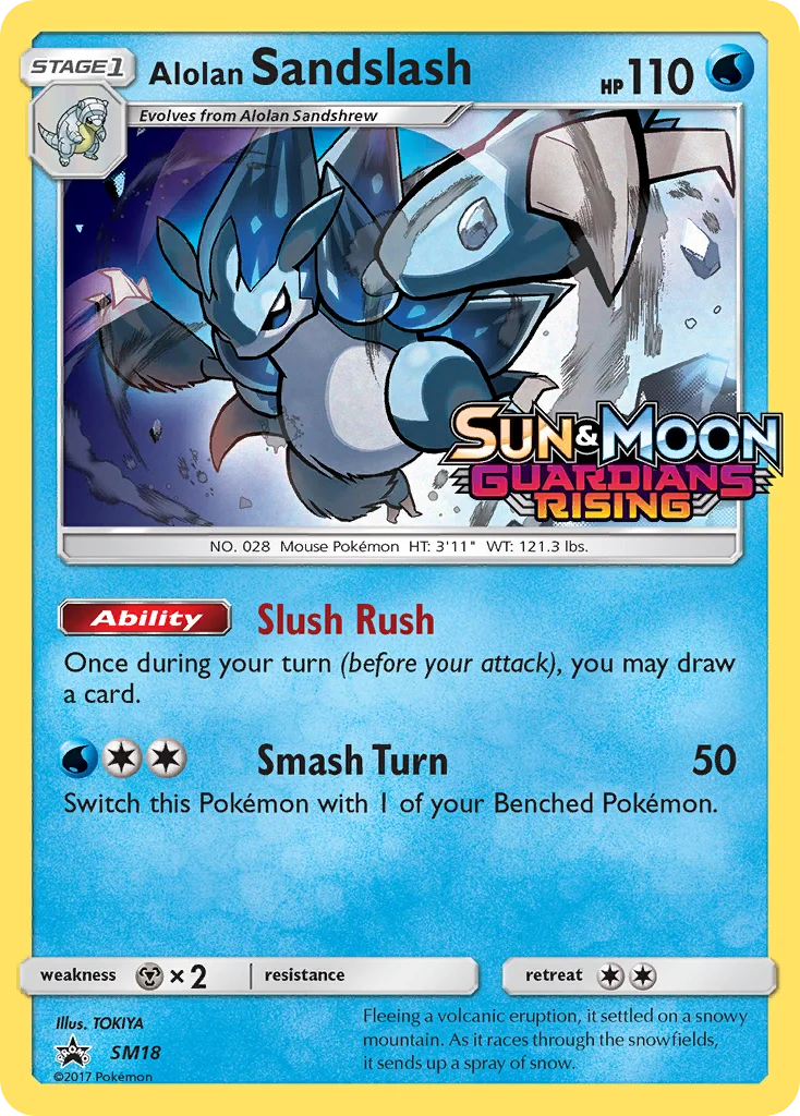 Alolan Sandslash · SM Black Star Promos