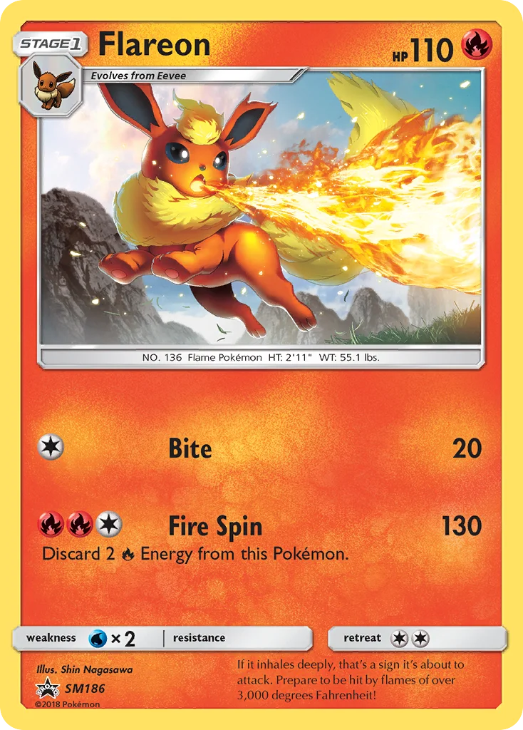 Flareon · SM Black Star Promos