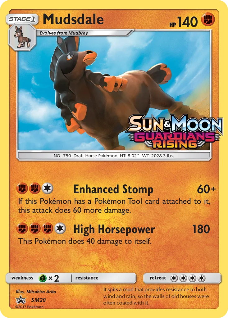 Mudsdale · SM Black Star Promos