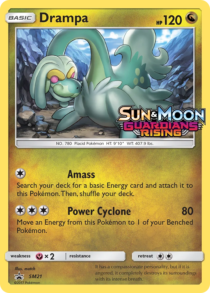 Drampa · SM Black Star Promos