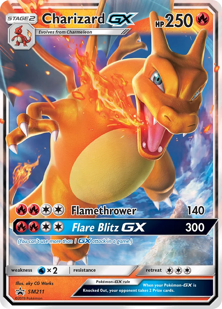 Charizard-GX · SM Black Star Promos