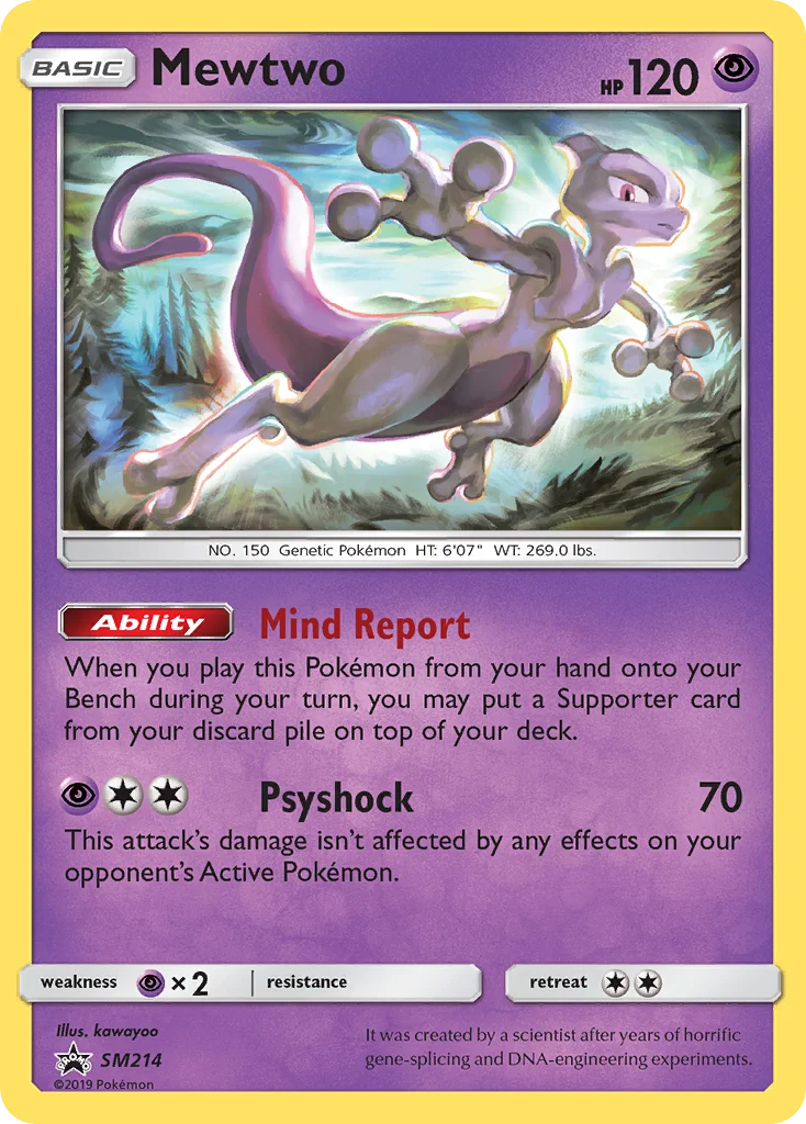 Mewtwo · SM Black Star Promos