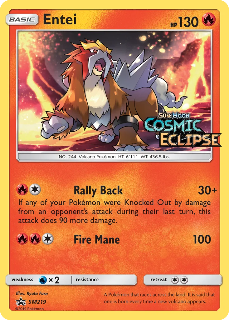 Entei · SM Black Star Promos