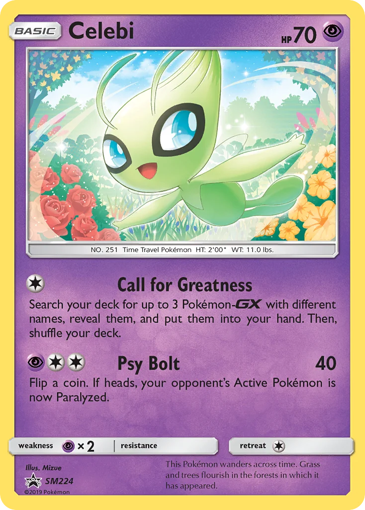 Celebi · SM Black Star Promos