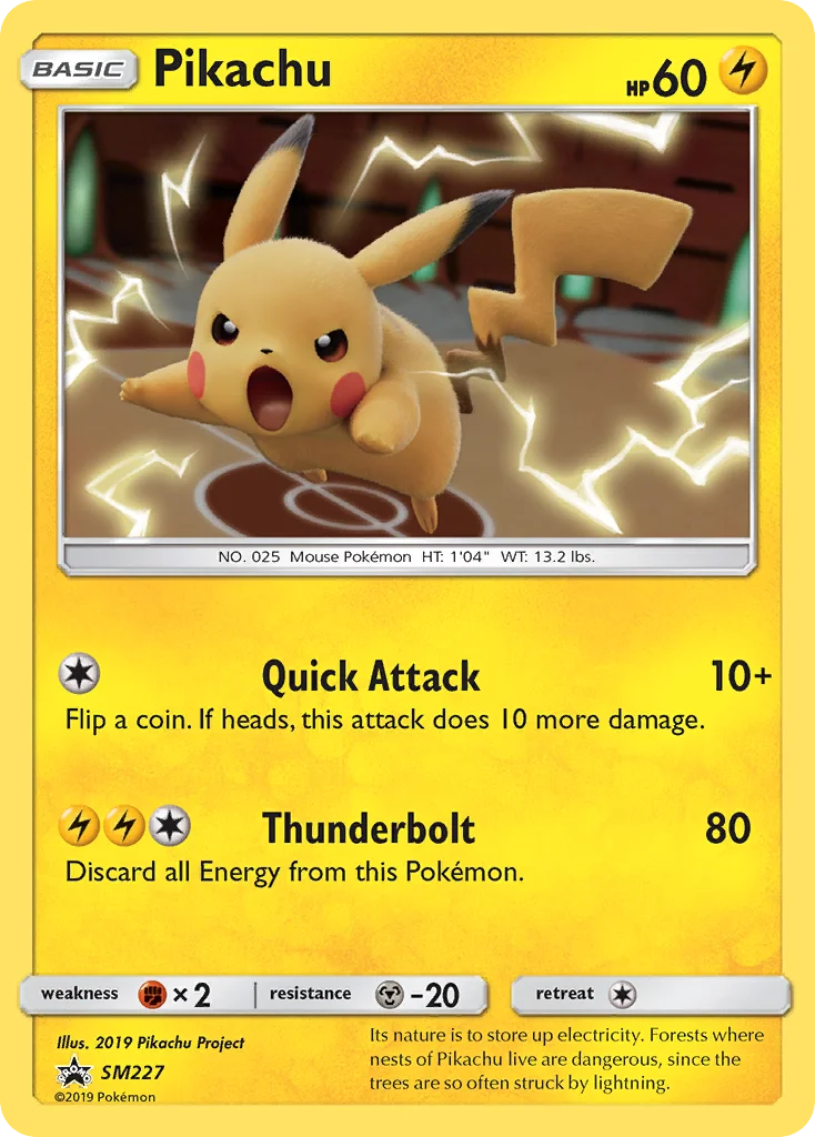 Pikachu · SM Black Star Promos