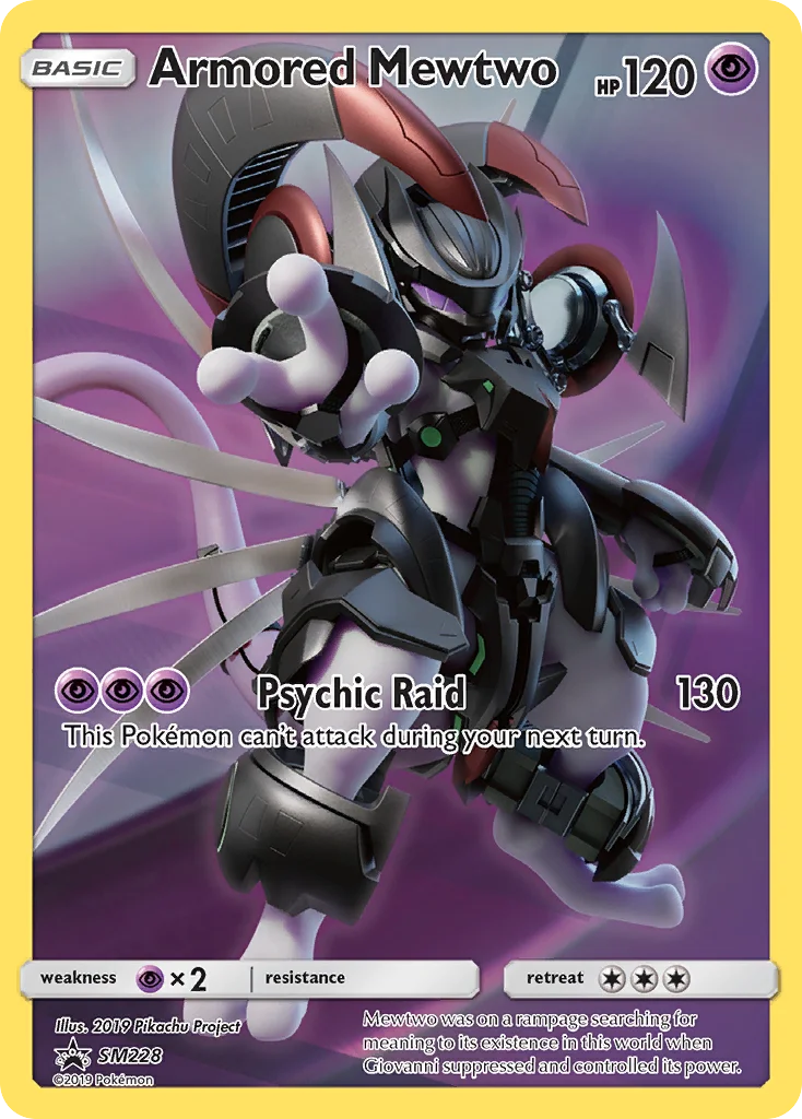 Armored Mewtwo · SM Black Star Promos