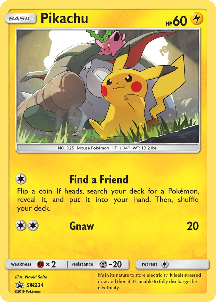 Pikachu · SM Black Star Promos