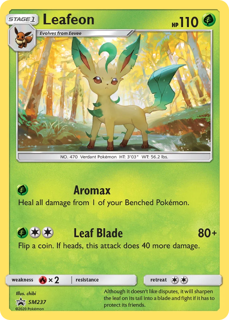Leafeon · SM Black Star Promos