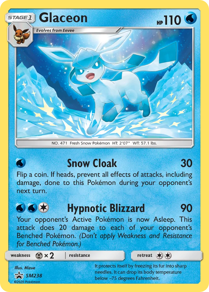 Glaceon · SM Black Star Promos