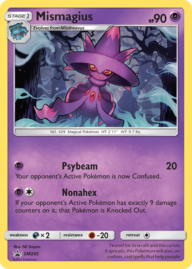 Mismagius · SM Black Star Promos