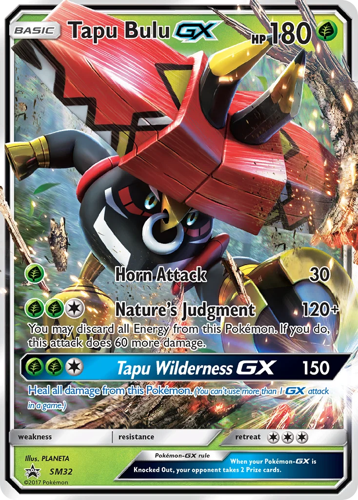 Tapu Bulu-GX · SM Black Star Promos