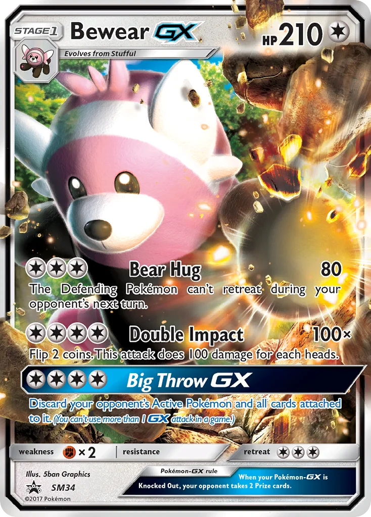 Bewear-GX · SM Black Star Promos