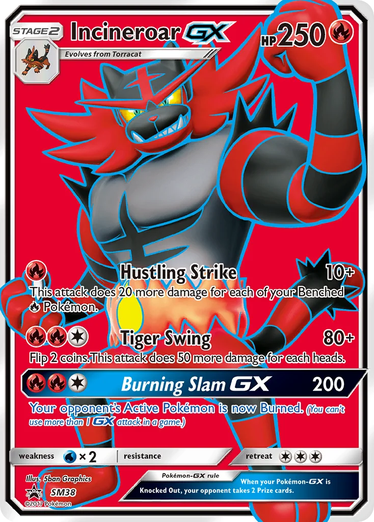 Incineroar-GX · SM Black Star Promos