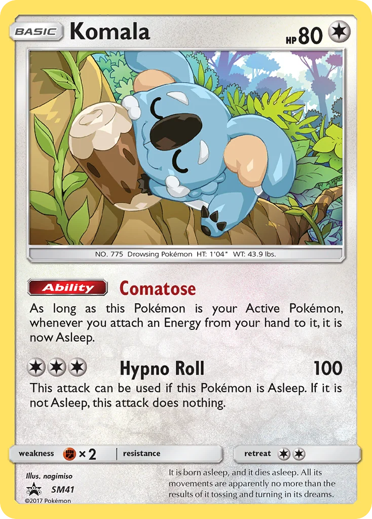 Komala · SM Black Star Promos