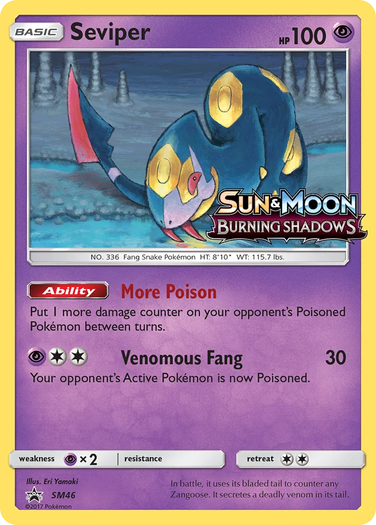 Seviper · SM Black Star Promos