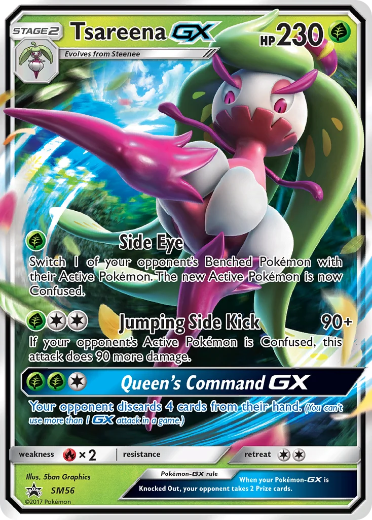 Tsareena-GX · SM Black Star Promos