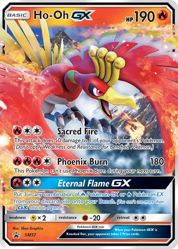 Ho-Oh-GX · SM Black Star Promos