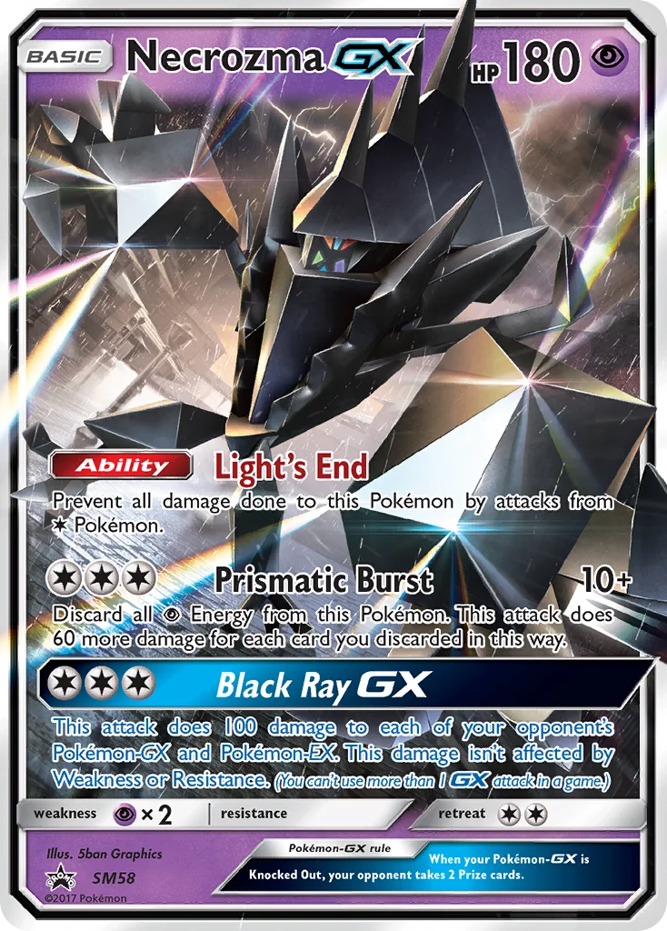 Necrozma-GX · SM Black Star Promos
