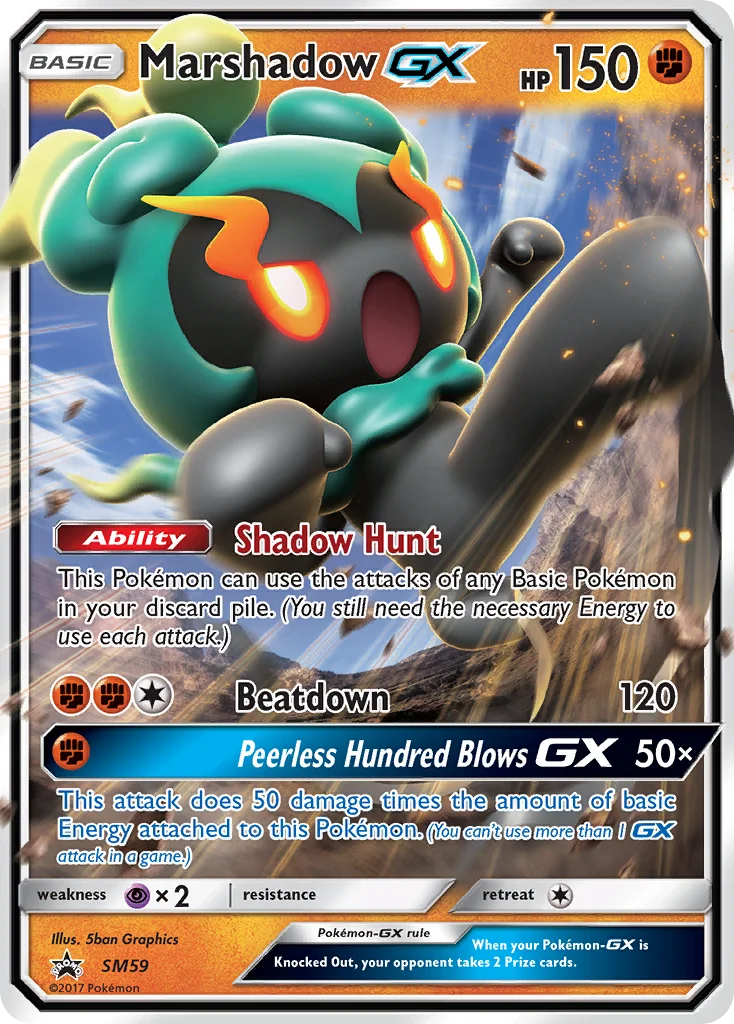 Marshadow-GX · SM Black Star Promos