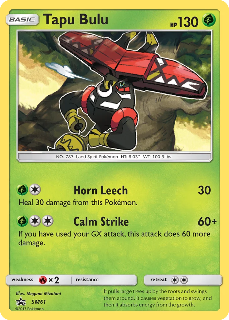 Tapu Bulu · SM Black Star Promos