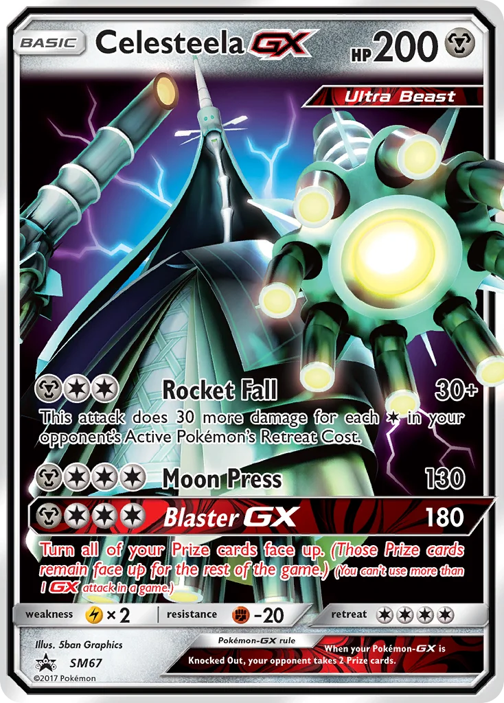 Celesteela-GX · SM Black Star Promos