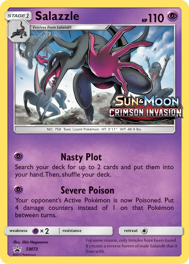 Salazzle · SM Black Star Promos